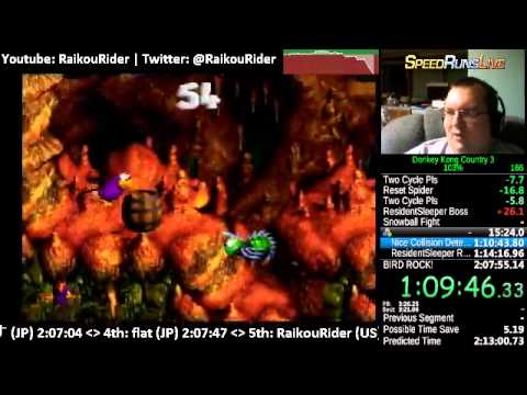 DKC3 103% Speedrun with SGDQ Commentary and Incentives - 1 / 2