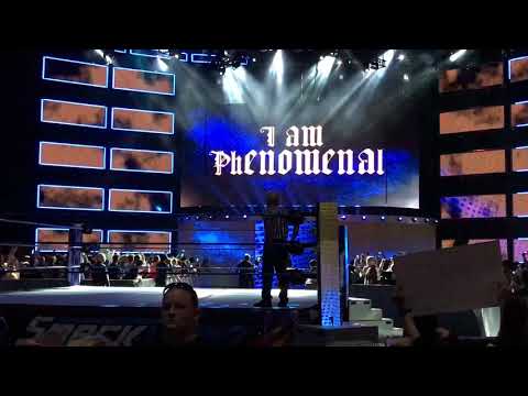 AJ Styles & Tye Dillinger Entrances Plus Baron Corbin's Attack SD Live 8/29/17