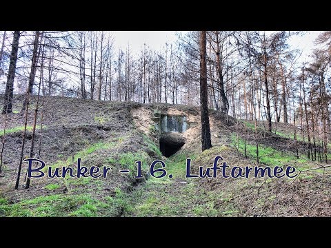verlassene Orte; Bunker - Rückwärtige Führungsstelle der 16. Luftarmee