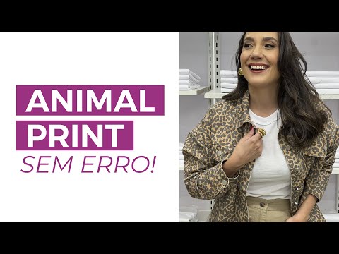 Como usar estampa de animal print sem errar | Camila Gaio