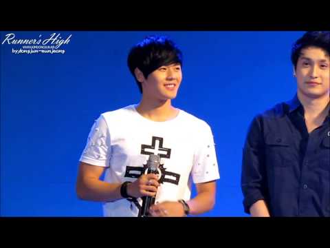 [Fancam]130531 ZE:A Dongjun - ment (충남 장애인 체육대회)