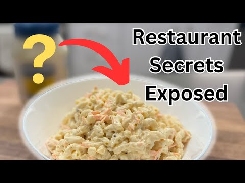 Best Hawaii Mac Salad Recipe | Hawaiian Plate Lunch Macaroni Salad