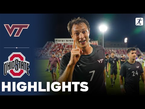 Virginia Tech vs Ohio State | NCAA College Soccer | Highlights - August 21, 2025