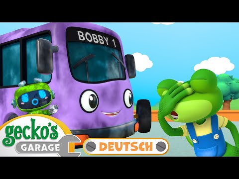 Bobby der Bus fährt elektrisch｜20-minütige Zusammenstellung｜Geckos Garage｜LKW für Kinder