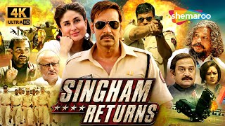 Ajay Devgn's Singham Returns Full Movie 4K - MUST WATCH Action Blockbuster💥