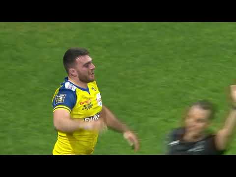 TOP 14 - Essai de Etienne FOURCADE (ASM) - ASM Clermont - Montpellier Hérault Rugby