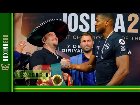 UNPACKED! ANTHONY JOSHUA “STOPPING ISN’T IN MY DNA” TALKS ANDY RUIZ SECOND CHANCE