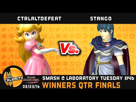 S@LT #46 | CtrlAltDefeat (Peach) vs SS | Stango (Marth) - Winners Qtr Finals - Melee Singles