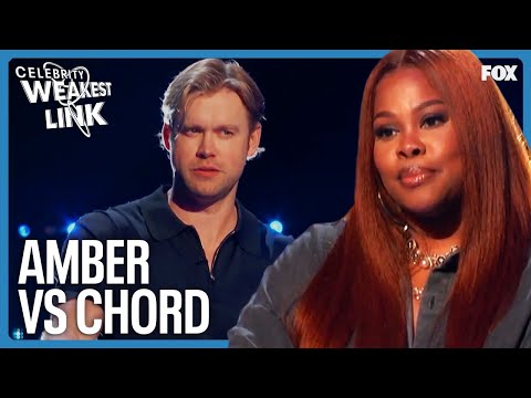 Glee's Amber Riley & Chord Overstreet Go Head-to-Head for Charity | Celebrity Weakest Link