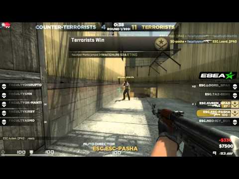 ESEA Season 13 Invite Division - ESC Gaming vs. n!faculty de_mill_b2