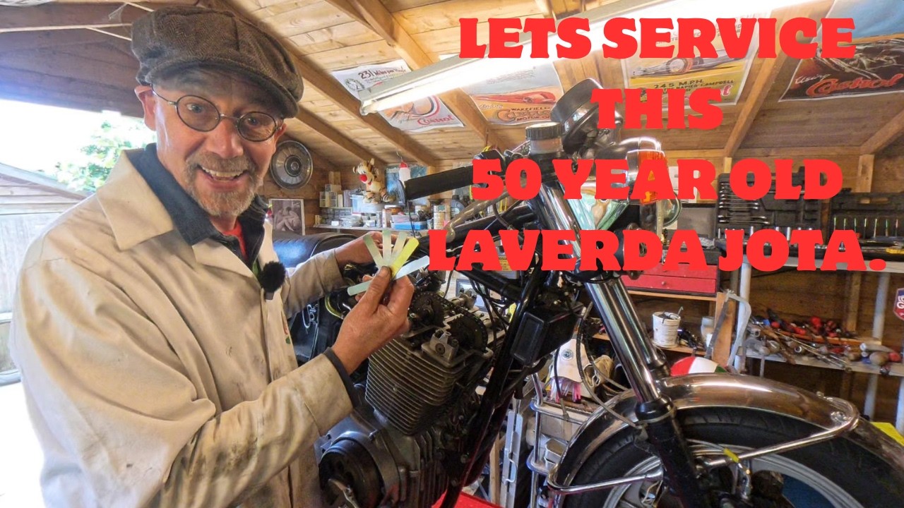 Laverda Jota Service and Repair, part 2