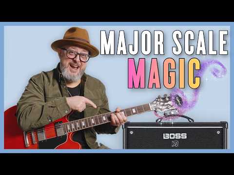 Learn the 5 Most Beautiful Guitar Licks (Major Scale Solo)