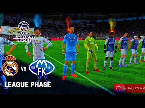 Real Madrid vs Molde FK | League Phase | UEFA Champions League 