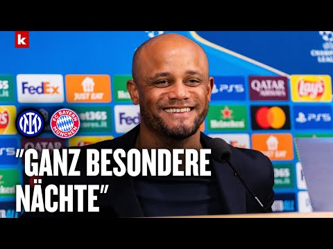 "Genau das Wort habe ich gesucht": Reporter hilft Kompany aus | Inter Mailand - FC Bayern München