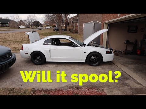 Rear mount intercooler and s491 turbo on a 4.6 2v! Will it spool?