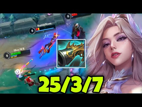 WILD RIFT ADC // THIS CAITLYN CARRY 1V9 WITH THIS OP BUILD AND RUNES GAMEPLAY!