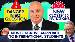 Australian Immigration News 7th June. NSW Closes its 190 Invitations but 491 is still going + more