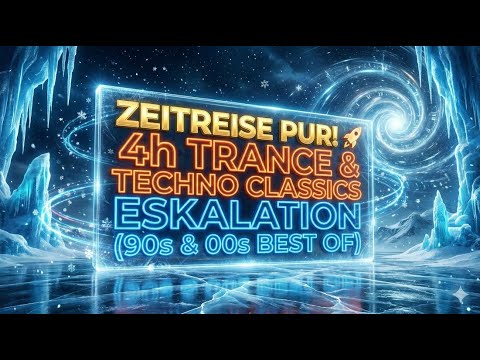 Zeitreise Pur! 🚀 4h Trance & Techno Classics Eskalation (90s & 00s Best of)