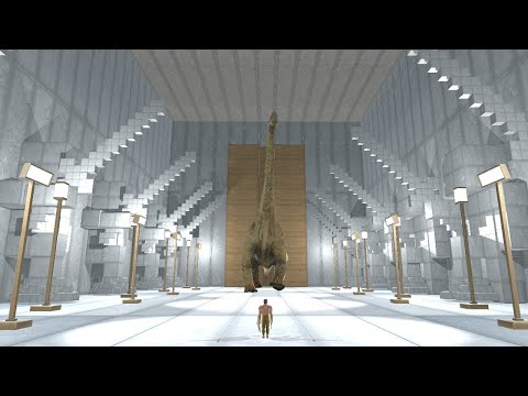 Mighty BRACHIOSAURUS Gate Keeper vs ALL UNITS in Mini Size Animal Revolt Battle Simulator