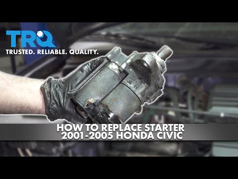 How to Replace Starter 2001-2005 Honda Civic