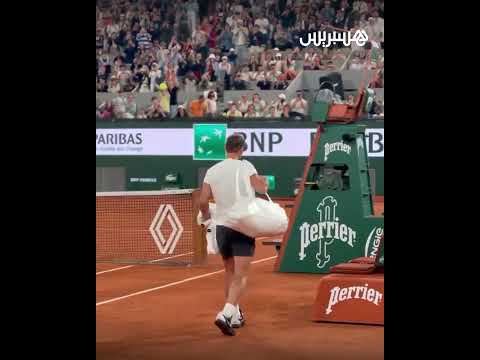 جمهور رولان غاروس يستقبل رفاييل نادال قبل مشاركته الأخيرة في بطولته المفضلة