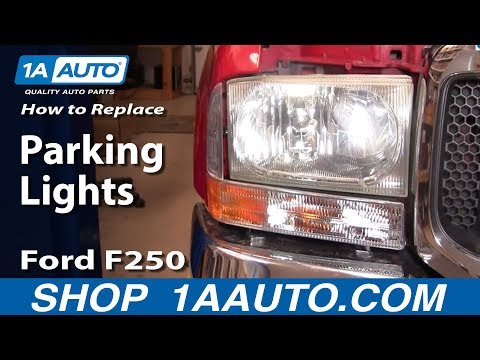 How to Replace Corner Light 02-04 Ford F250 Super Duty