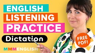 Introduction to English Listening - English Listening Practice | Story + Dictation