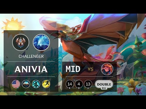 Anivia Mid vs Zoe - NA Challenger Patch 9.22