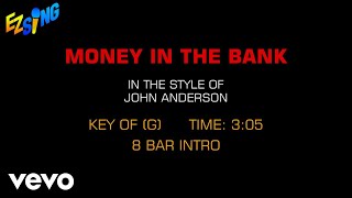 John Anderson - Money In The Bank (Karaoke EZ Sing)