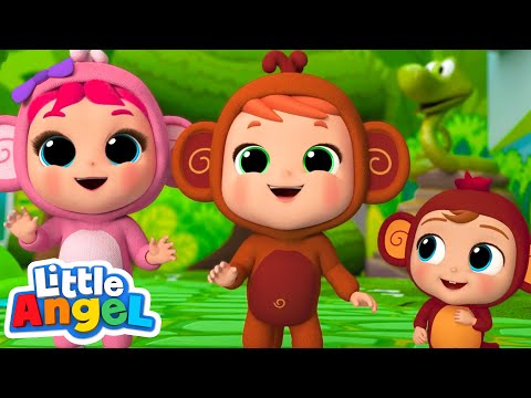 🙉 Cheeky Monkeys Dance Song 🙉 | Dance Party Songs 2023 | Sing and Dance Along