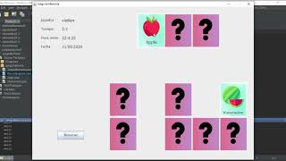 Juego de Memoria (JAVA NetBeans)