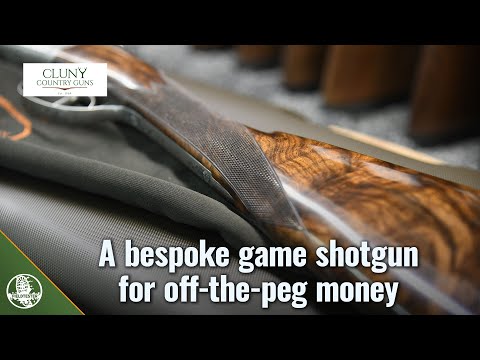 A bespoke game shotgun for off-the-peg money