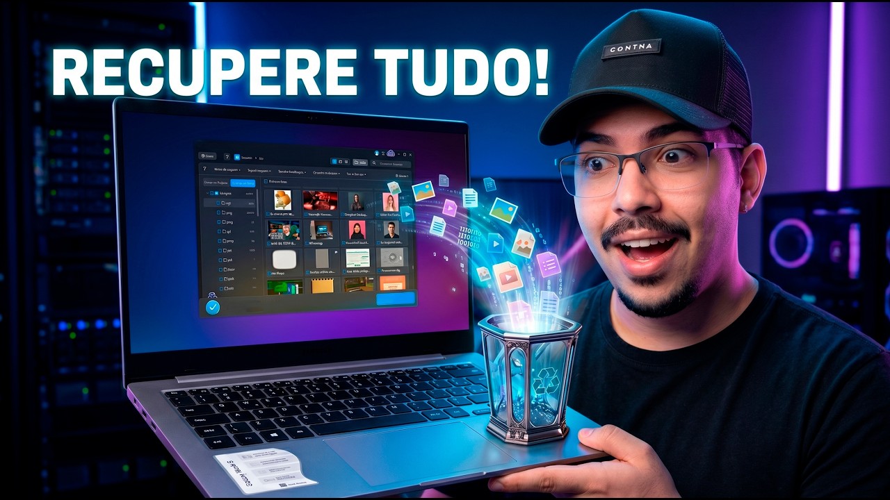 SEU ARQUIVO NÃO SUMIU! Como Recuperar Arquivos da Lixeira Esvaziada