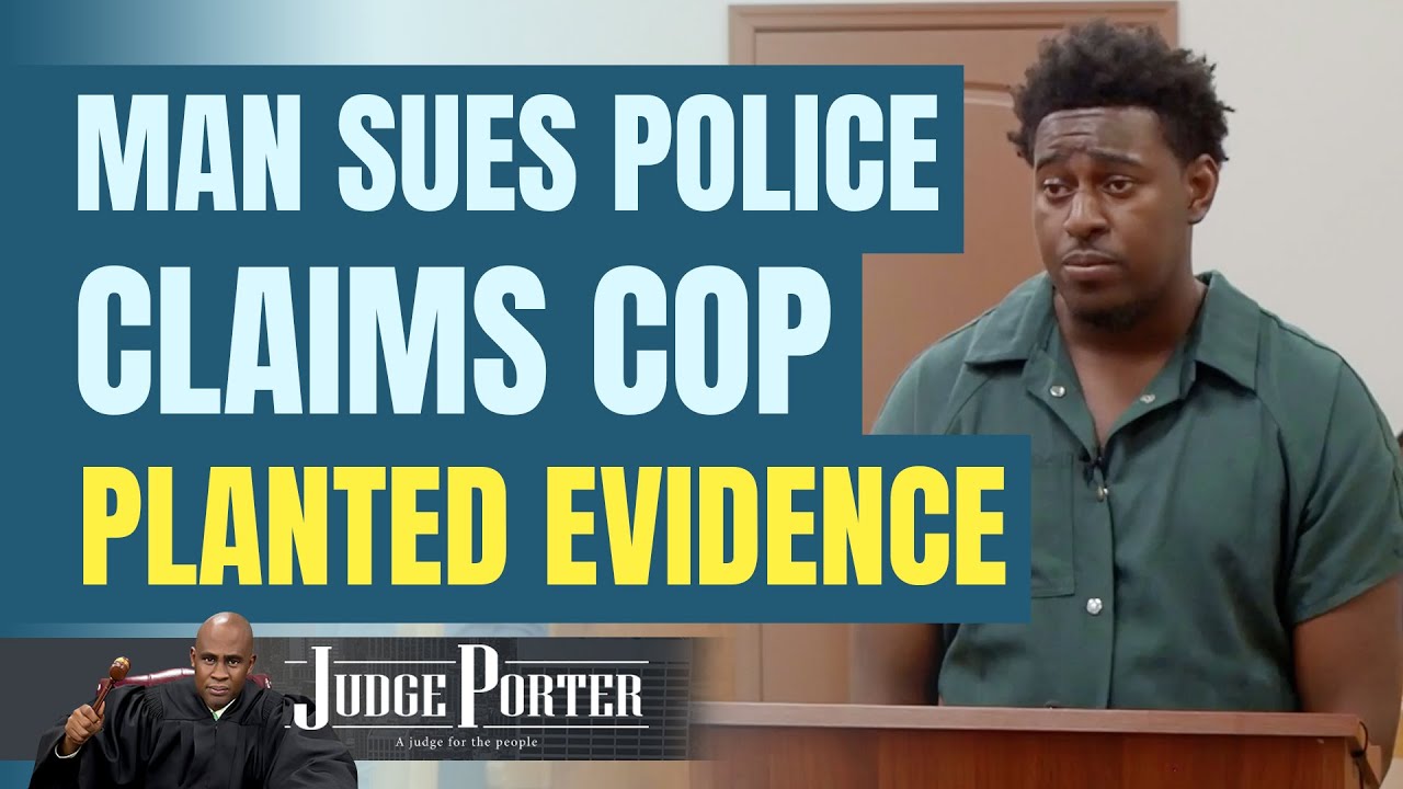Man Sues Police Claims Dirty Cop Planted Evidence.