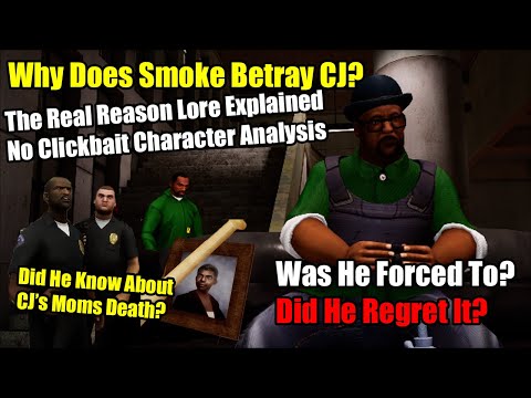 Why Does Big Smoke Betray CJ? The Real Reason, Was He Forced? Did He Regret It? GTA San Andreas Lore