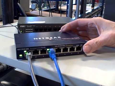 Ethernet hubs versus switches