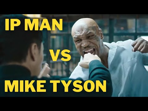 MIKE TYSON VS IP MAN - American Boxing vs Chinese Wing Chun
