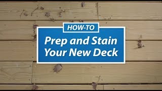 Staining Your New Deck - Sherwin-Williams