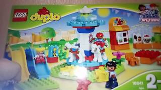 LEGO DUPLO Семейный парк аттракционов (10841) - відео 4