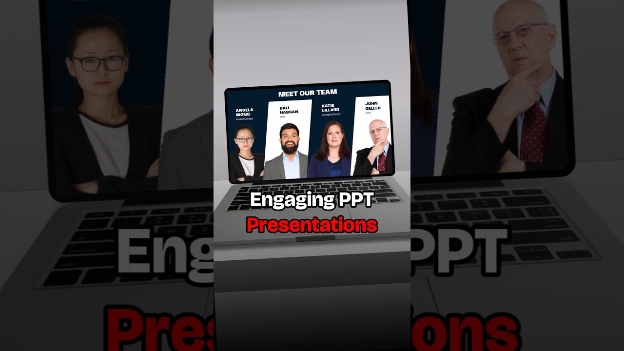Create Engaging Team Slides #powerpoint #ppt #design