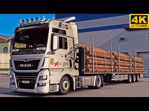 [G29] ETS2 (4K 60FPS) | PROMODS | MAN TGX E6 510 | WROCŁAW 🇵🇱 - SZCZECIN 🇵🇱