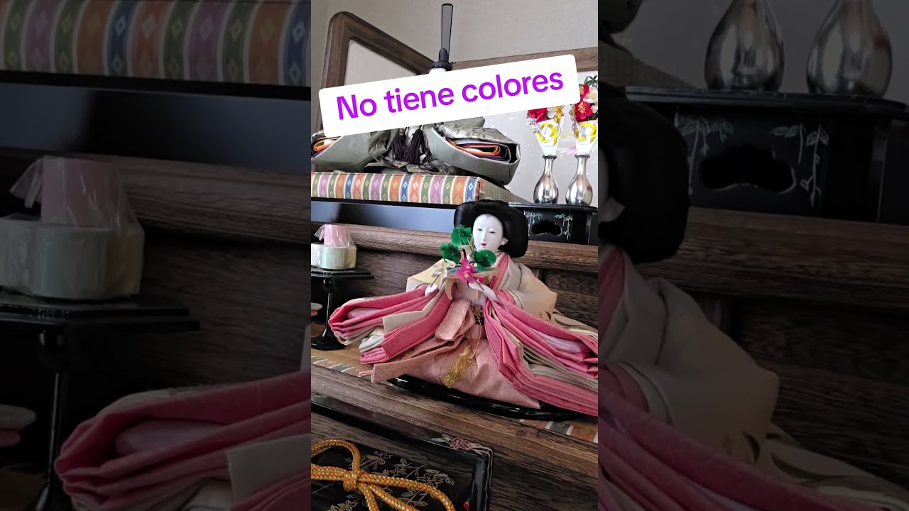 En Japón, los muñecos de Hina se decoran en febrero.#japon#hina