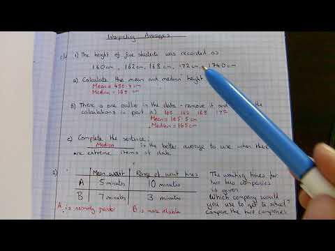 Lesson 66 Interpreting Averages