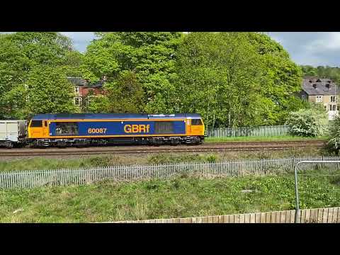 Diesel Aggregates Freight Train 6F69 Gbrf 60087 Ribblehead to Tuebrook Blackburn 19/05/2023