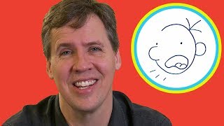 We meet Diary of a Wimpy Kid author JEFF KINNEY! video