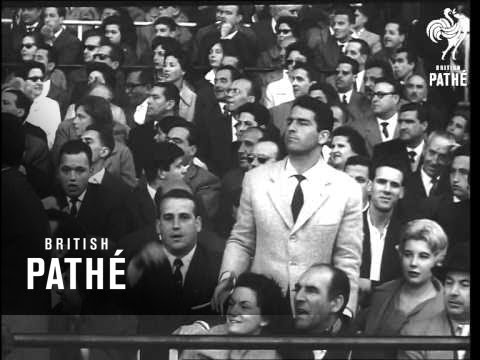 Real Madrid V. Barcelona League Football Match (1960)
