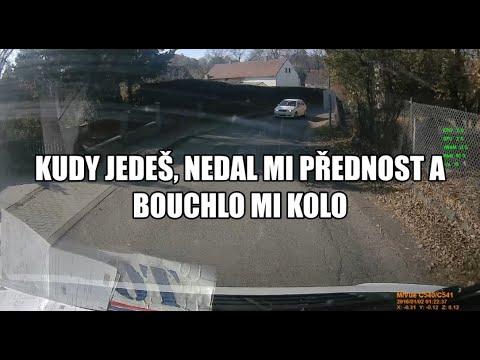 Beroun, Příbram, bouchlo mi kolo, prostředkem, dostal trubku nedal mi přednost