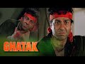 Sunny Deol S Climax Scene Ghatak Mamta Kulkarni Danny Denzongpa