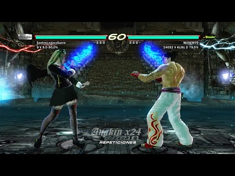 220_3 Lili ryona (SantosLegacyGame) vs (MOSEM75) Kazuya - Ranked Matches - Tekken 6 n30 2024-02-05