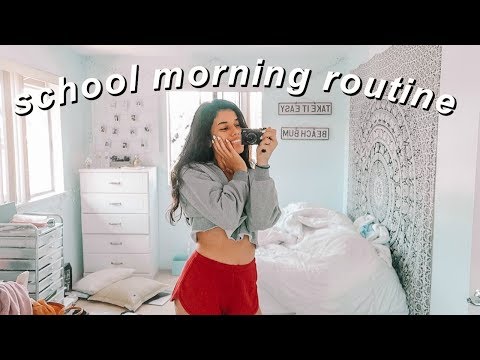 学校の朝のルーティン2018 (vlog形式) (School Morning Routine 2018 (vlog style))